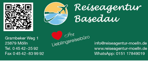 Reiseexperten aus dem Reiseagentur Basedau in M&ouml;lln